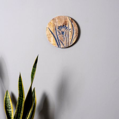 Blue Serenity Wall Plate